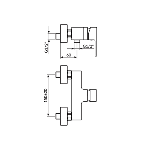 ROSAN QUADRO ZA TUŠ KADU  JQ37101 2