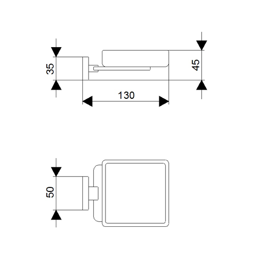 ROSAN QUADRO DRŽAČ SAPUNA  JQ907 2