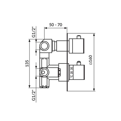 ROSAN THERMO UGRADNA SA PREBACIVAČEM  JT31901 2