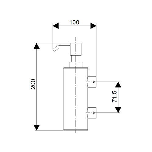 ROSAN ZERRO DOZATOR TEČNOG SAPUNA  JZ910 2