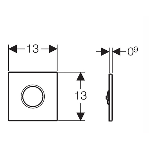 GEBERIT HYTRONIC IC ELEKTRONIKA ZA PISOAR 230V SIGMA01  116.021.21.5 2