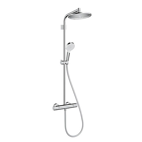 HANSGROHE CROMETTA S USPONSKI TUŠ 240 TERMOSTATSKA + JBL  26708000 2