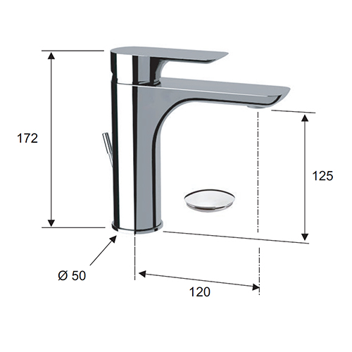 REMER INFINITY BATERIJA ZA LAVABO  I 10 2