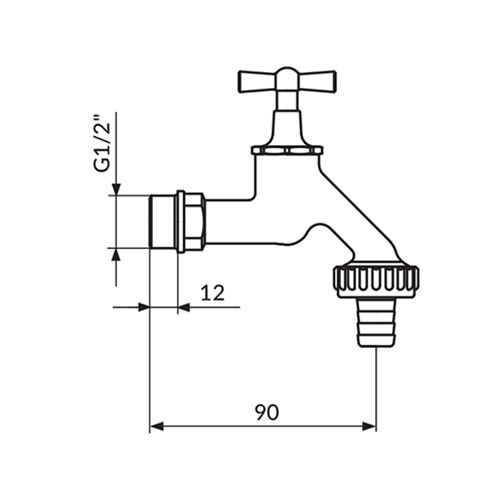 SLAVINA 1/2" HOLENDER HROM 2