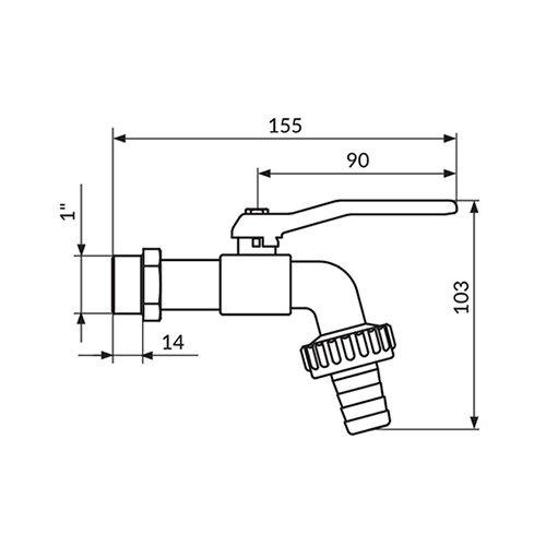 SLAVINA KUGLA 1" HOLENDER  A560010 2