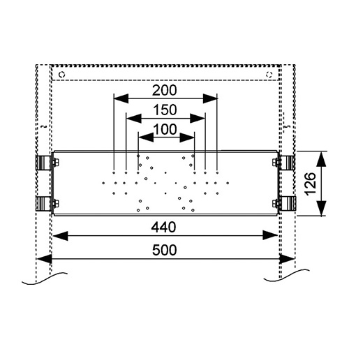 TECEprofil modul za lavabo za ugradne i spoljne armature  9020041 2