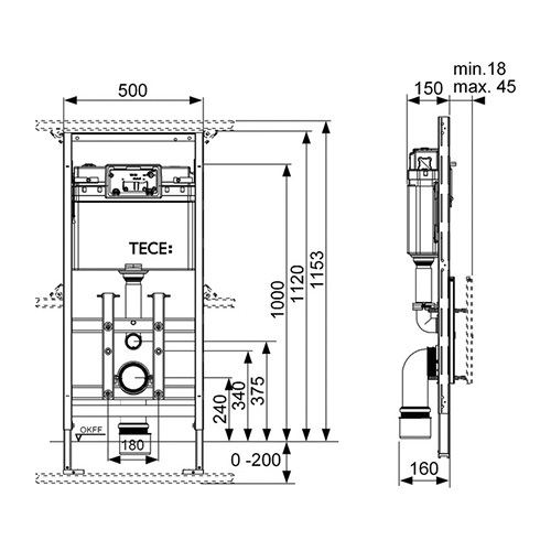 TECE LUX TERMINAL 100  9600100  2