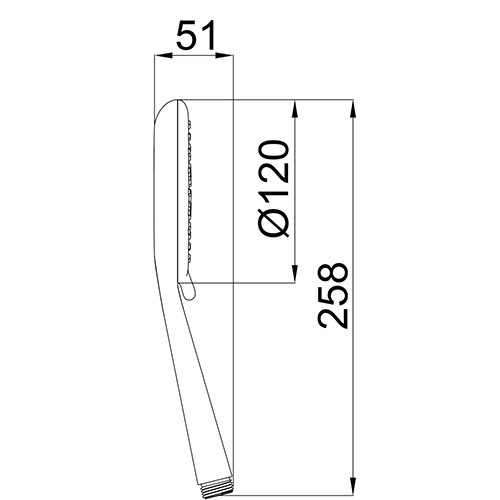 UNITAS TUŠ RUČICA SHOWER  UH12057 2