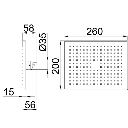 UNITAS TUŠ RUŽA 260x200 mm  UH12106 2