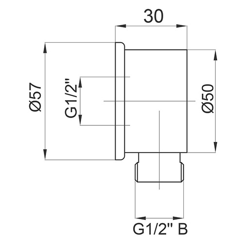 UNITAS PURE ZIDNI PRIKLJUČAK  UH12203 2