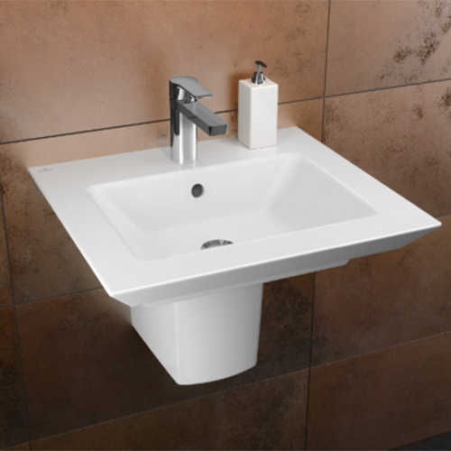 VILLEROY & BOCH LEGATO LAVABO 600 x 500 mm  415160R1 3