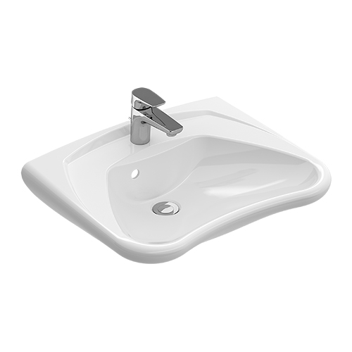 VILLEROY & BOCH O.NOVO VITA INVALIDSKI LAVABO 600 x 490 mm  71196301 1