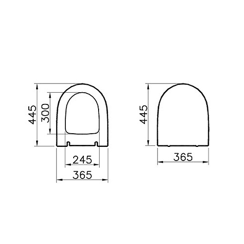 VITRA OPTIONS SLIM WC DASKA  100-003-009 2