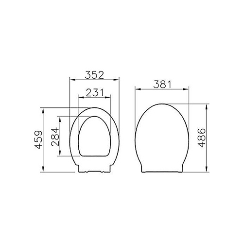 VITRA ARKITEKT WC DASKA DEČIJA  62-003-001 2