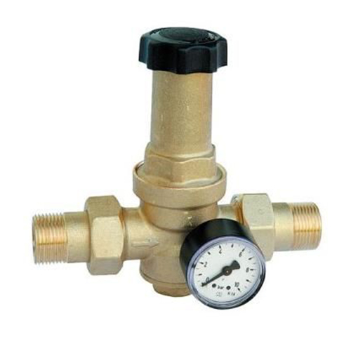 KOVINA REGULATOR (UMANJIVAČ) PRITISKA   1/2" SA MANOMETROM  RT 682 1