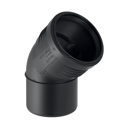 Geberit Silent-PP luk ø160/45 ° 1