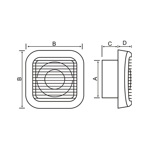 MTG VENTILATOR A100N  17737 2