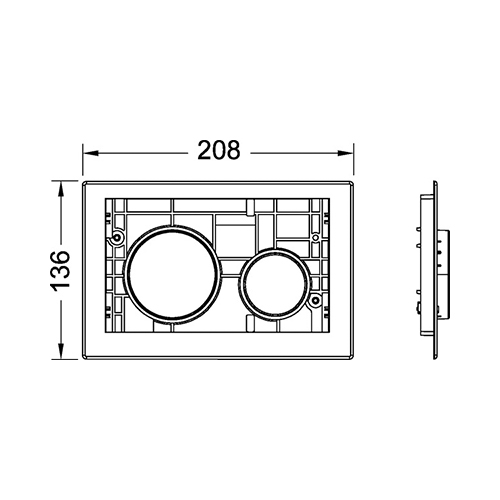 TECE LOOP AKTIVACIJSKE TIPKE INOX ČETKANA (anti-fingerprint)  9240669 2