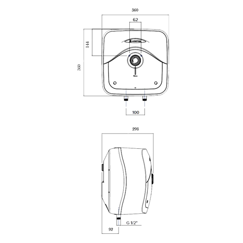 ARISTON BOJLER ANDRIS 10 L NM 3