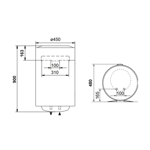 ARISTON BOJLER PRO 1 R  100 L 4