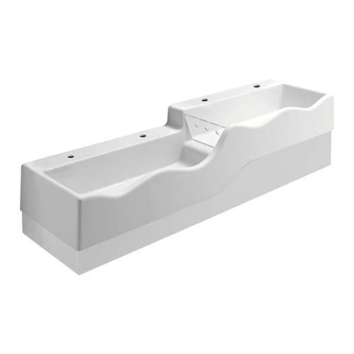 GEBERIT BAMBINI  LAVABO ZA DECU ZA ČETIRI BATERIJE 1800X415 LEVI  430000016 2