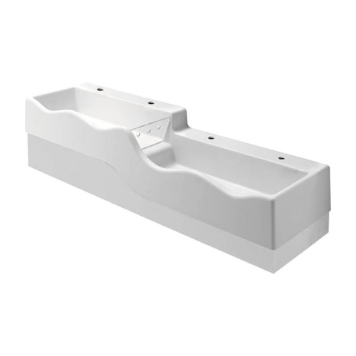 GEBERIT BAMBINI  LAVABO ZA DECU ZA ČETIRI BATERIJE 1800X415 DESNI  430050016 2