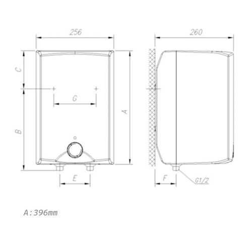 GORENJE BOJLER GT  5L VM pod pritiskom 2