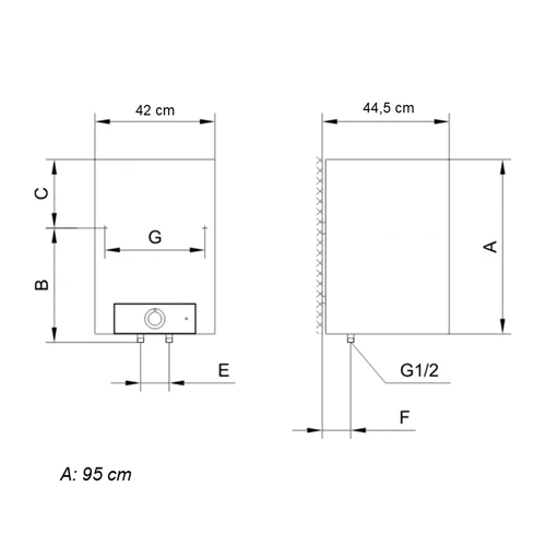 GORENJE BOJLER OTG  80L SL SIM 3