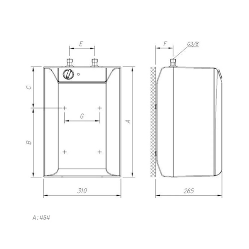 GORENJE BOJLER TEG 10L NM 2