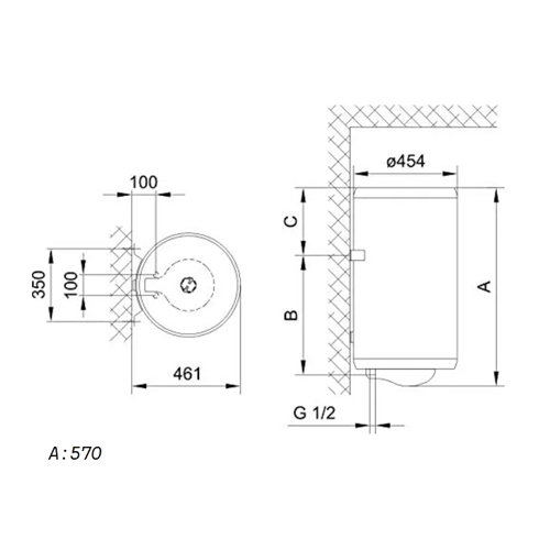 GORENJE BOJLER TG  50L NGU 2