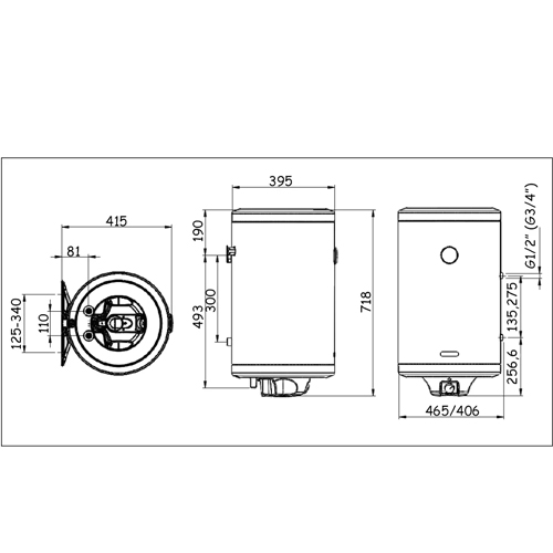 METALAC BOJLER ORION 50L EKO 3