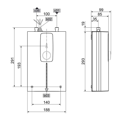 STIEBEL BOJLER DCE 11/13 NM 4