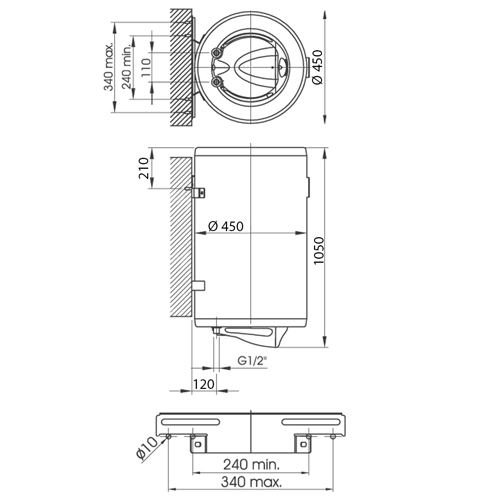 ELIT BOJLER INOX TALAS X  100L 3