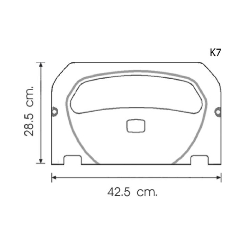 VIALLI DISPENZER NAVLAKA ZA WC DASKE CRNI  K7B 2