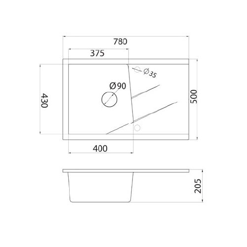 SUDOPERA METALAC GRANIT xLINEA PLUS BEŽ 780x500 188628 3