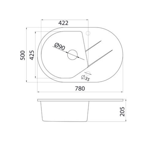 SUDOPERA METALAC GRANIT xVESTA PLUS BEŽ 780x500 190597 3