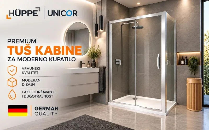 Hüppe premium tuš kabine