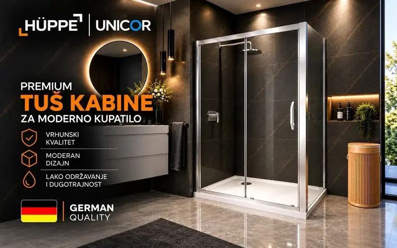 Hüppe premium tuš kabine