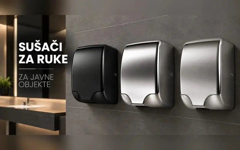 Sušači za ruke za javne objekte