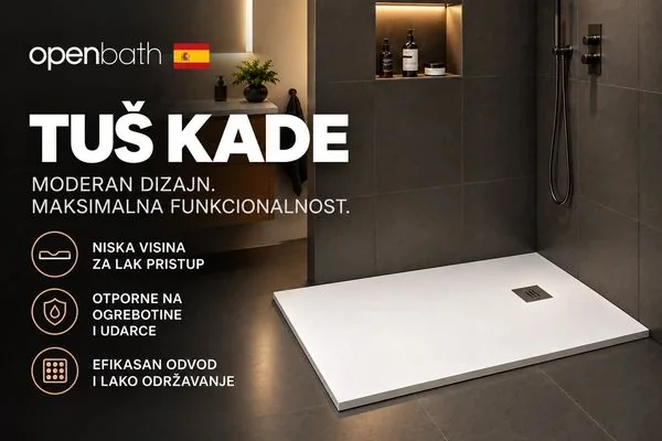 Openbath Tuš kade