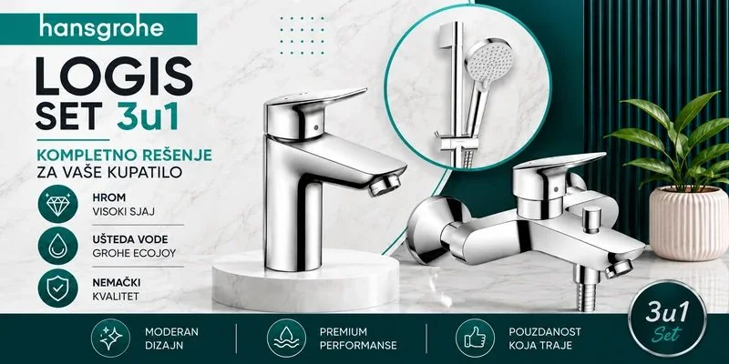 hansgrohe Logis set 3u1